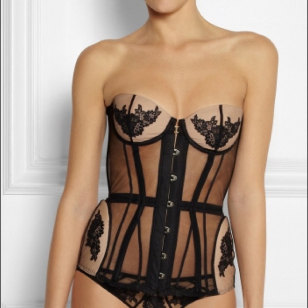 Agent provocateur Demelza lace tulle corset NWOT - Picture 6 of 8